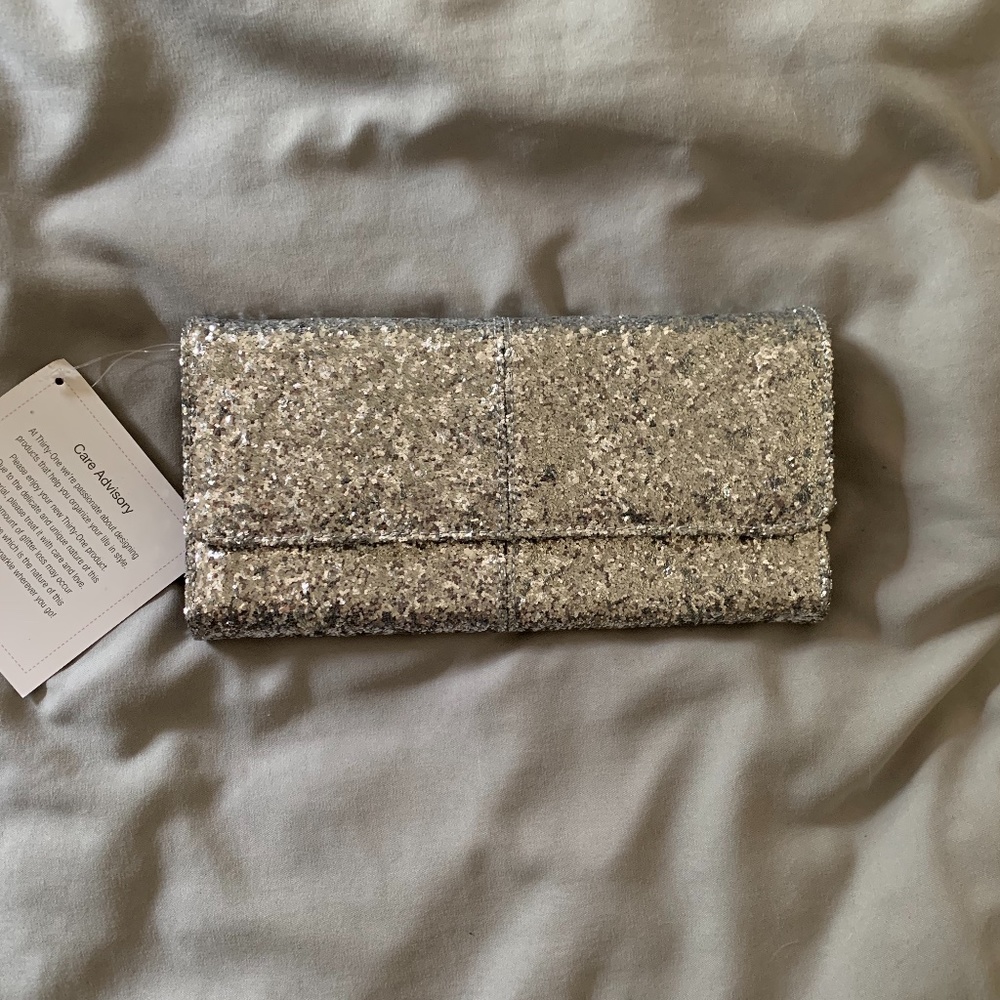 City Lights Clutch - Silver Glimmer